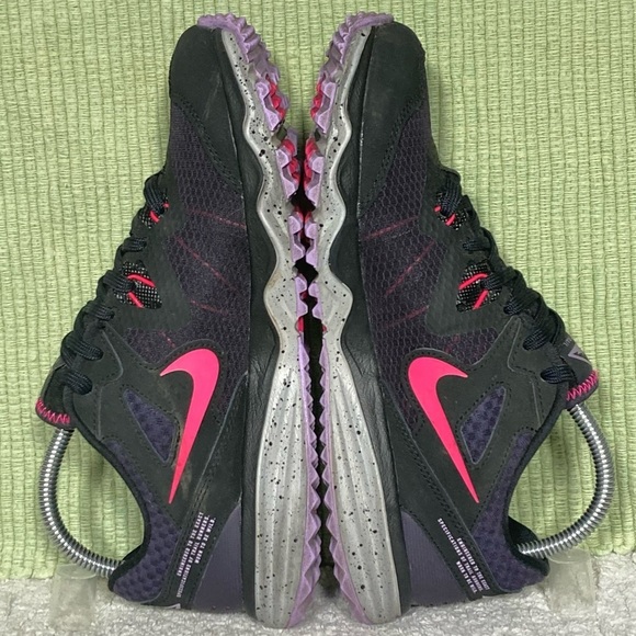 Nike Women's Juniper Trail Black/Pink Running/Hiking Sneaker Shoes Size US 7.5 - Picture 7 of 11